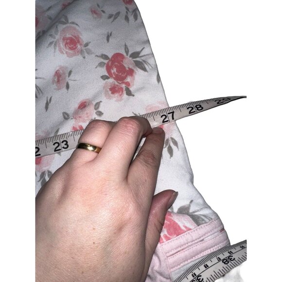 Mama Cheetah Organic Cotton Sleep Sack Sz XLarge 18-24 Months Pink Floral Zip - Picture 5 of 5